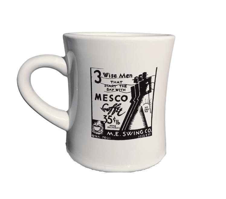 Swing's Vintage Ad Diner Mug V4 ⋆ Swing's Coffee